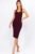 V neck bandage dress