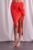 Side ruffle skirt
