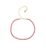 Chloe tennis bracelet Pink