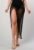 Black skirt cover-up