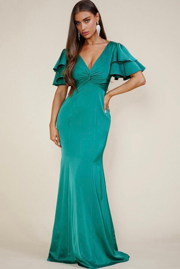 Pia Satin Maxi Dress