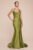Satin Halter Gown