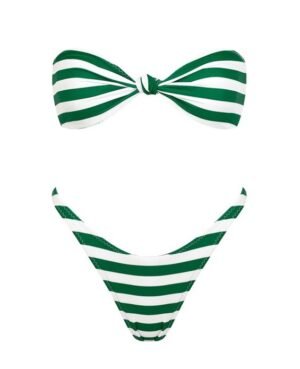 Emerald Stripes Swimwear