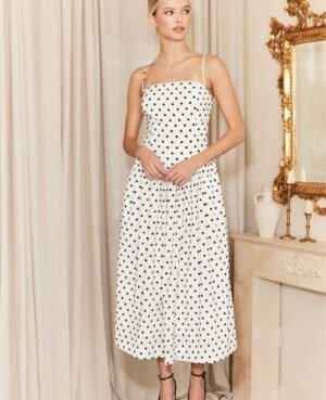 Polkadots Midi Dress