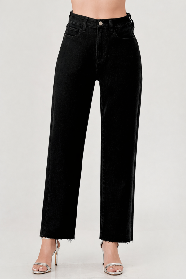Black Barrel Jeans