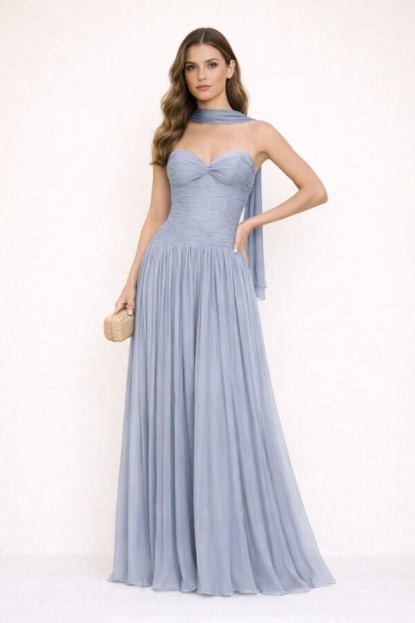 Roberta Satin Gown