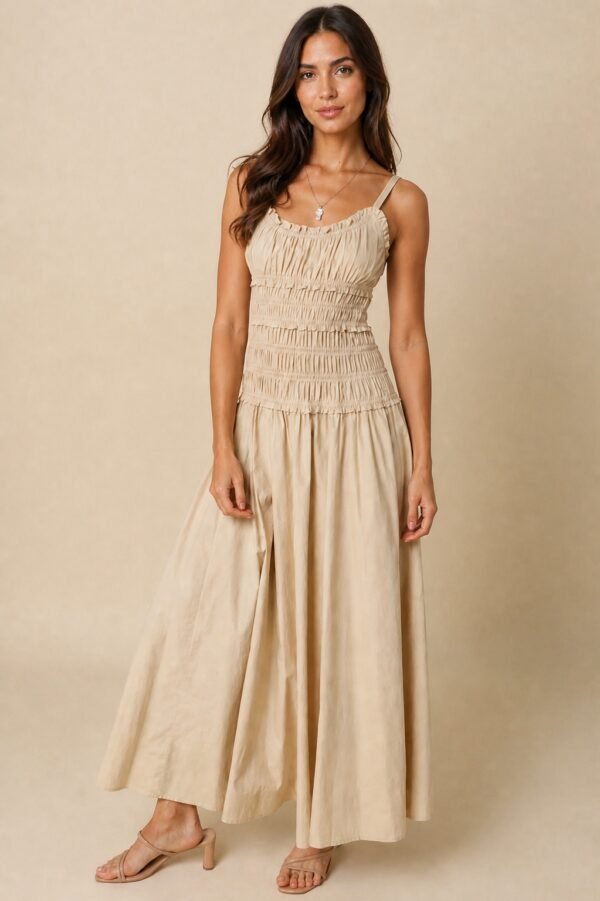 Smocked Maxi Dress