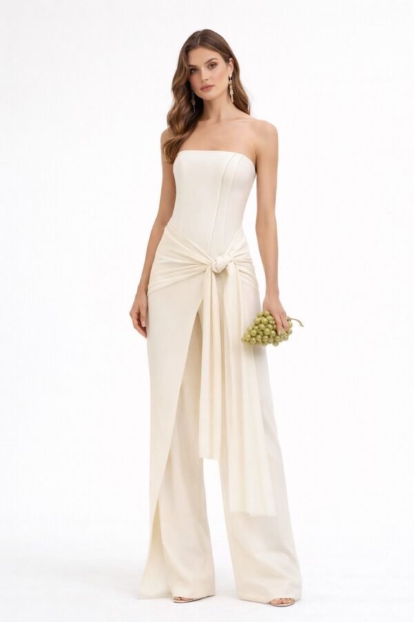 Statement Drape Jumpsuit