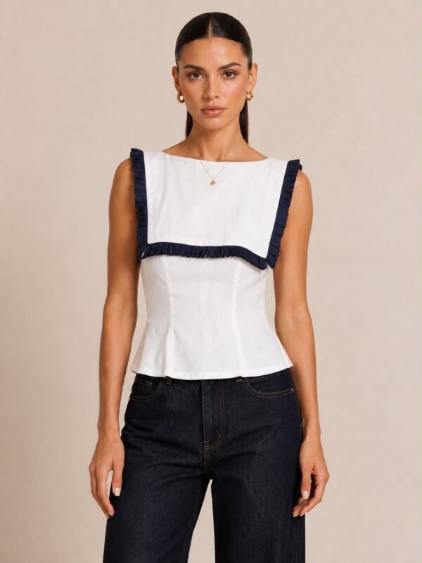 Sailor Collar Top