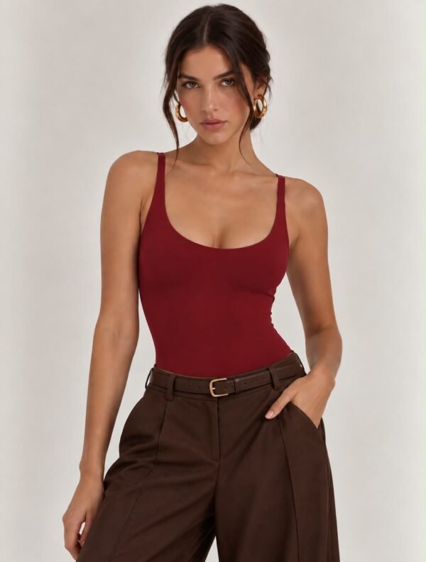 Slim Strap Bodysuit