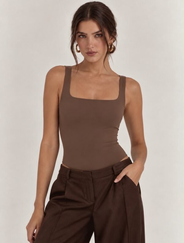 Square Neck Bodysuit