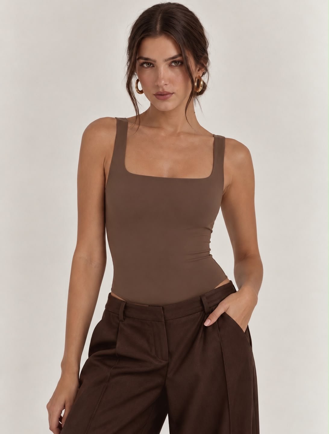 Square Neck Bodysuit