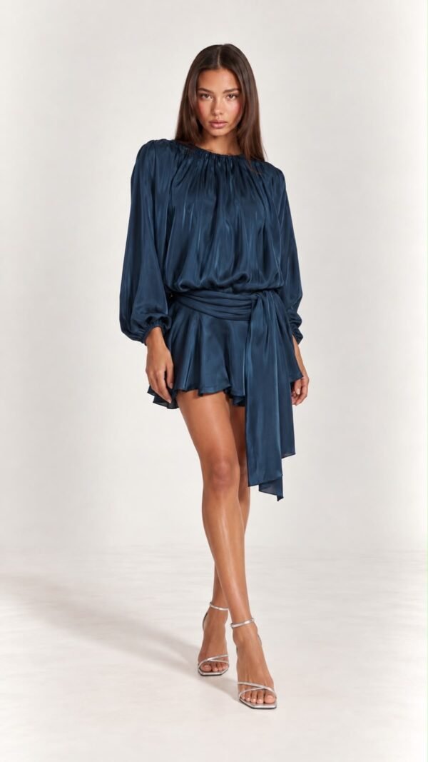 Blouson Mini Dress