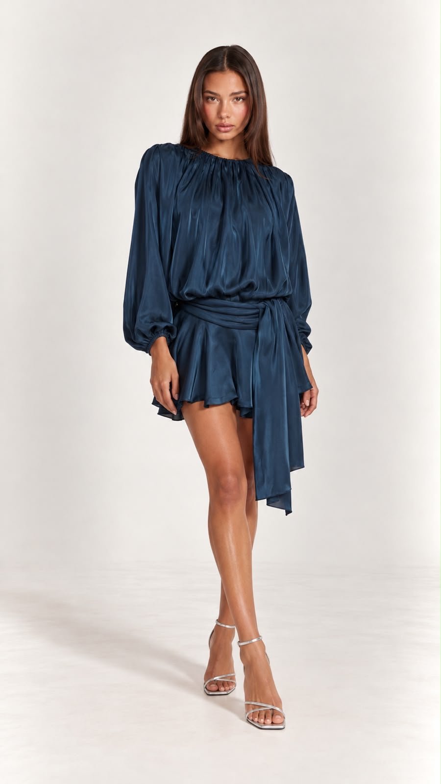 Blouson Mini Dress
