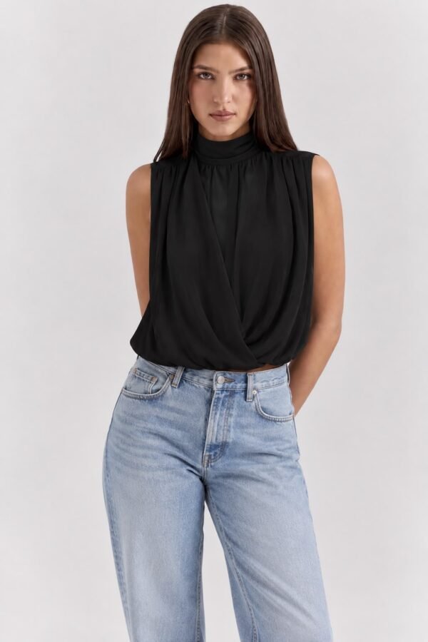 High Neck Top