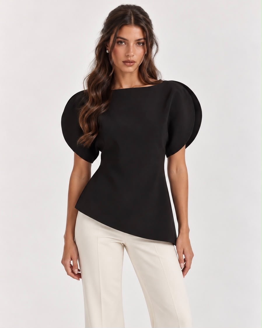 Balloon Sleeve Top