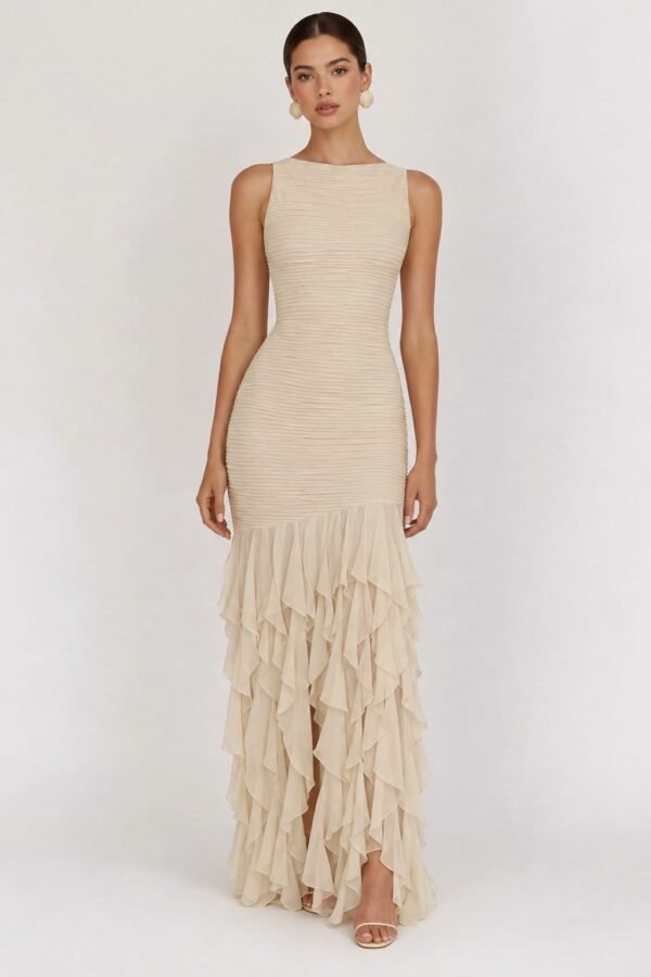 Alessia Ruffle Dress