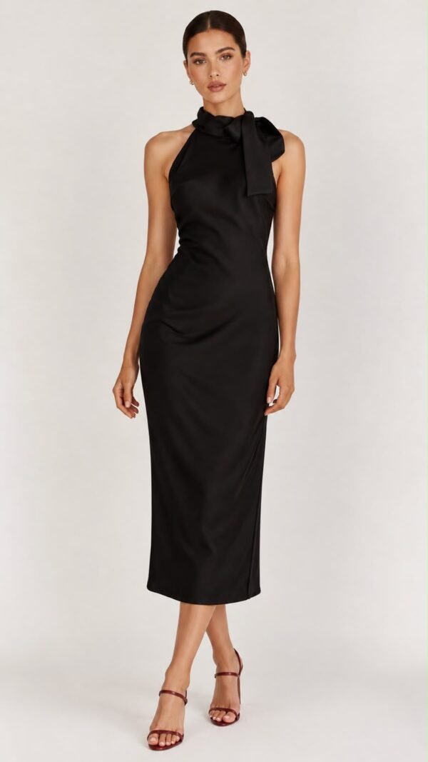 Halter Midi Dress
