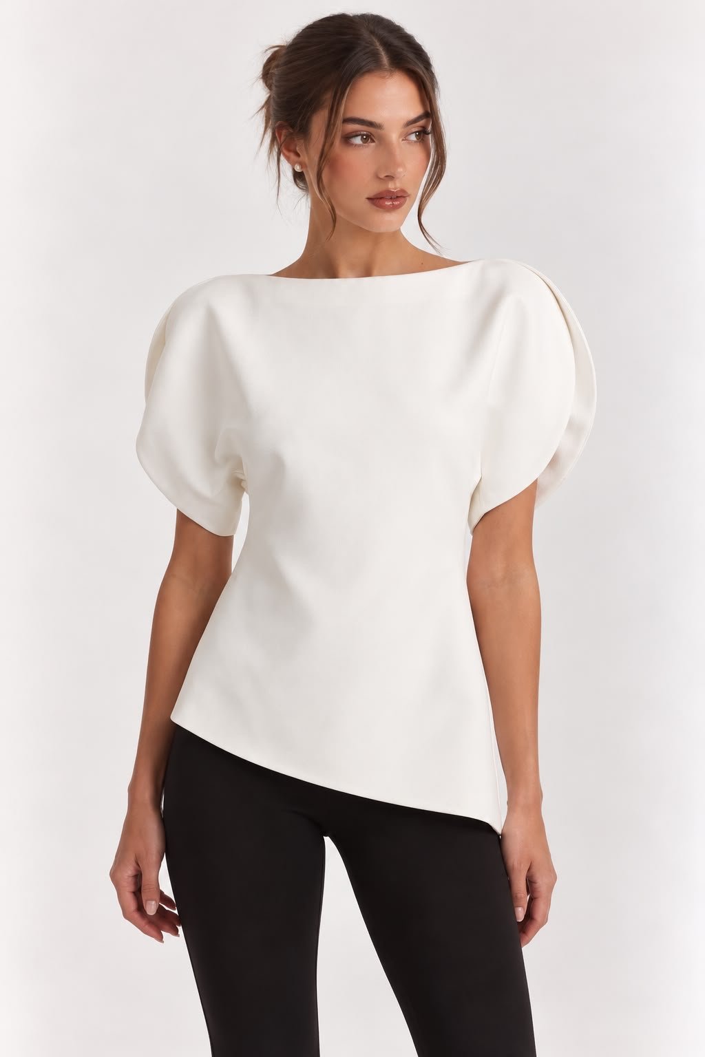 Ballon Sleeve Blouse